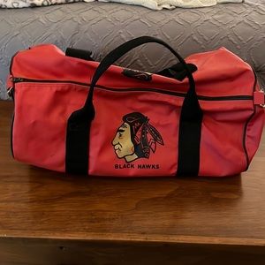 Vintage Chicago Blackhawk Duffle bag